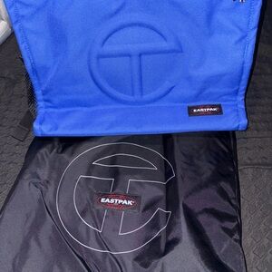 Eastpak Dual-Tone Blue and Black Bag